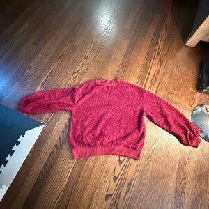 Elegant Burgundy Women's Sweater